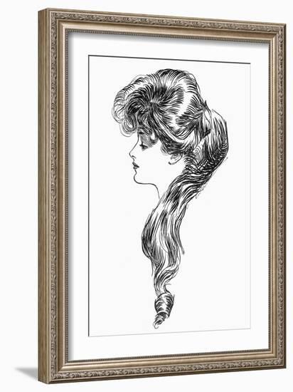 Gibson Girl, 1903-Charles Dana Gibson-Framed Giclee Print