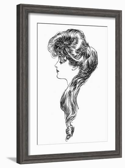 Gibson Girl, 1903-Charles Dana Gibson-Framed Giclee Print