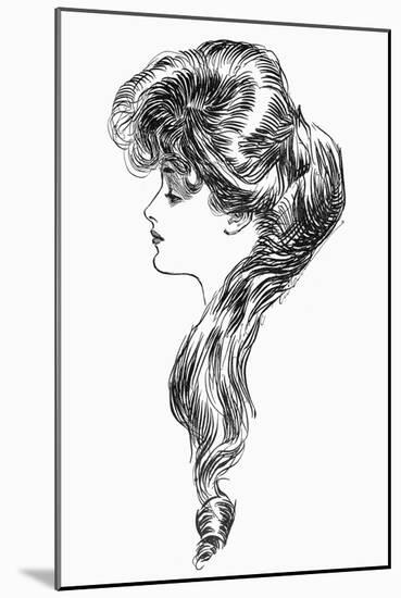 Gibson Girl, 1903-Charles Dana Gibson-Mounted Giclee Print