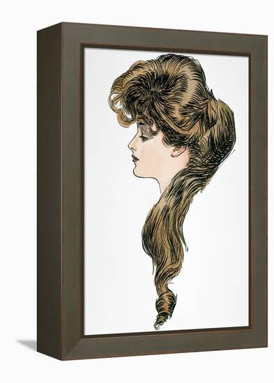 Gibson Girl, 1903-Charles Dana Gibson-Framed Premier Image Canvas