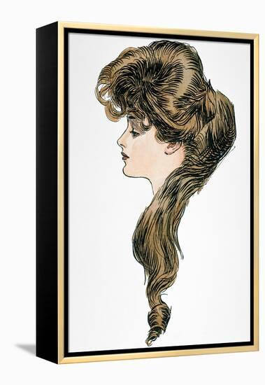 Gibson Girl, 1903-Charles Dana Gibson-Framed Premier Image Canvas