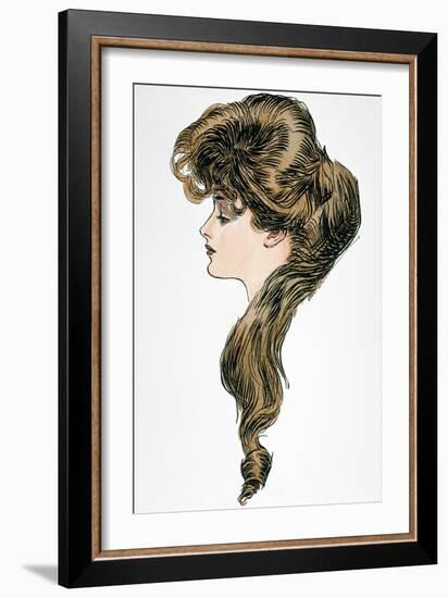 Gibson Girl, 1903-Charles Dana Gibson-Framed Giclee Print