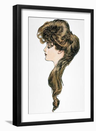 Gibson Girl, 1903-Charles Dana Gibson-Framed Giclee Print