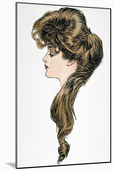 Gibson Girl, 1903-Charles Dana Gibson-Mounted Giclee Print