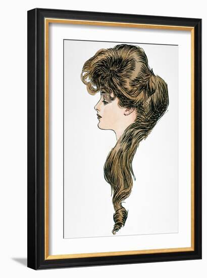 Gibson Girl, 1903-Charles Dana Gibson-Framed Giclee Print