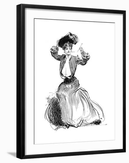 Gibson Girl, 1904-Charles Dana Gibson-Framed Giclee Print
