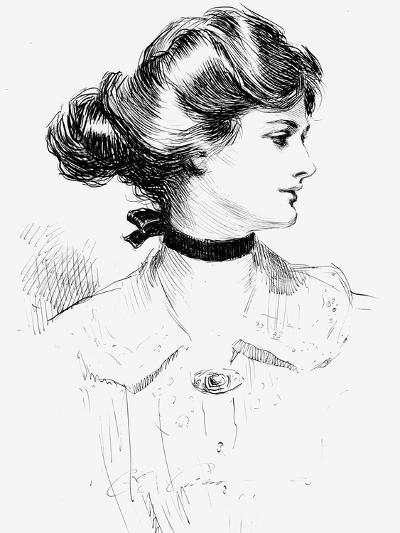 Gibson Girl 1905 By Charles Dana Gibson