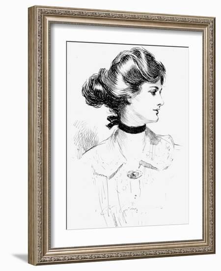 Gibson Girl, 1905-Charles Dana Gibson-Framed Giclee Print