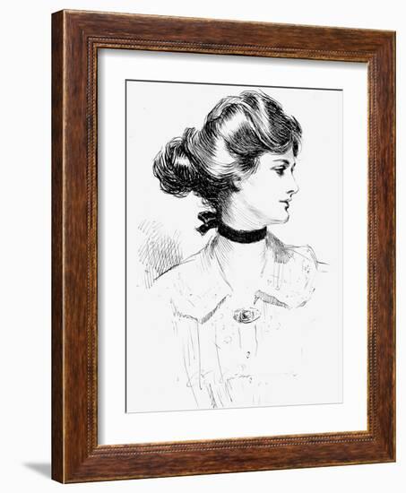 Gibson Girl, 1905-Charles Dana Gibson-Framed Giclee Print