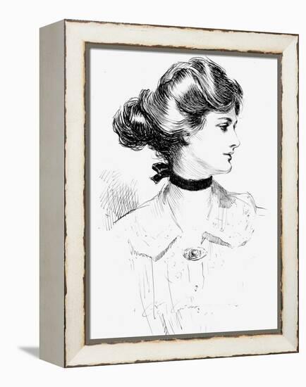 Gibson Girl, 1905-Charles Dana Gibson-Framed Premier Image Canvas