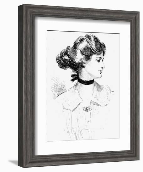 Gibson Girl, 1905-Charles Dana Gibson-Framed Giclee Print