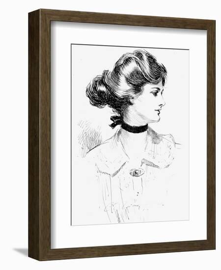 Gibson Girl, 1905-Charles Dana Gibson-Framed Giclee Print