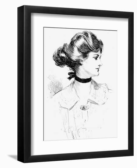 Gibson Girl, 1905-Charles Dana Gibson-Framed Giclee Print