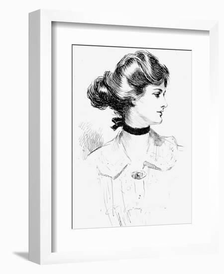 Gibson Girl, 1905-Charles Dana Gibson-Framed Giclee Print