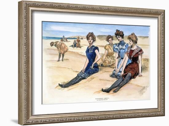 Gibson Girls, 1900-Charles Dana Gibson-Framed Giclee Print