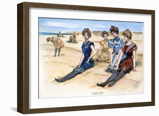 Gibson Girls, 1900-Charles Dana Gibson-Framed Giclee Print