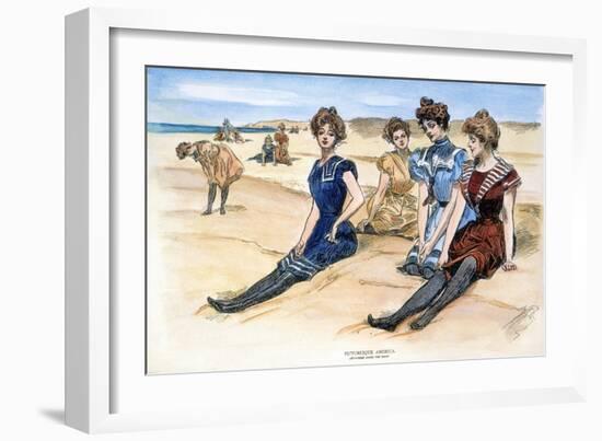 Gibson Girls, 1900-Charles Dana Gibson-Framed Giclee Print