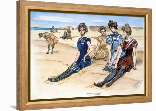 Gibson Girls, 1900-Charles Dana Gibson-Framed Premier Image Canvas
