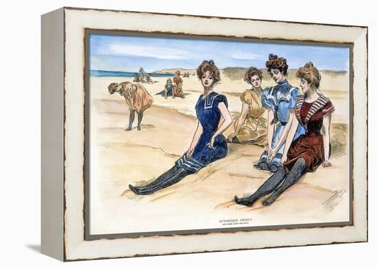 Gibson Girls, 1900-Charles Dana Gibson-Framed Premier Image Canvas