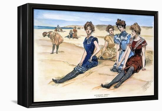 Gibson Girls, 1900-Charles Dana Gibson-Framed Premier Image Canvas