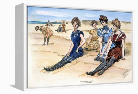 Gibson Girls, 1900-Charles Dana Gibson-Framed Premier Image Canvas