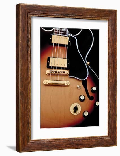 Gibson Guitar-Richard James-Framed Art Print