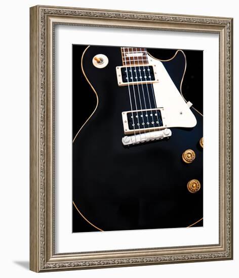 Gibson Les Paul Guitar-Richard James-Framed Art Print