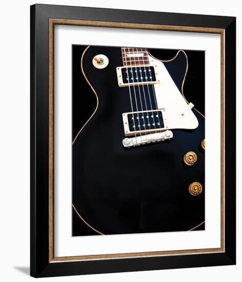 Gibson Les Paul Guitar-Richard James-Framed Art Print