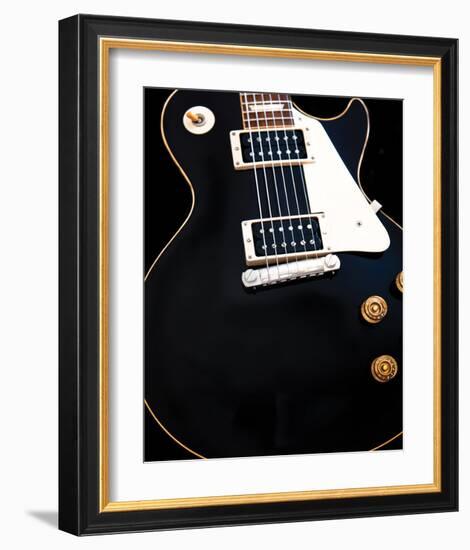 Gibson Les Paul Guitar-Richard James-Framed Art Print