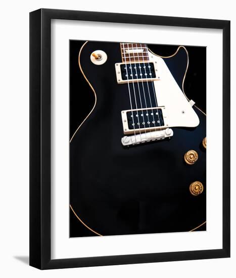 Gibson Les Paul Guitar-Richard James-Framed Art Print