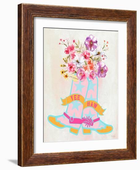 Giddyap Cowgirl II-Stella Chang-Framed Art Print