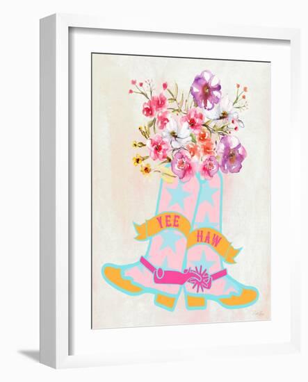 Giddyap Cowgirl II-Stella Chang-Framed Art Print