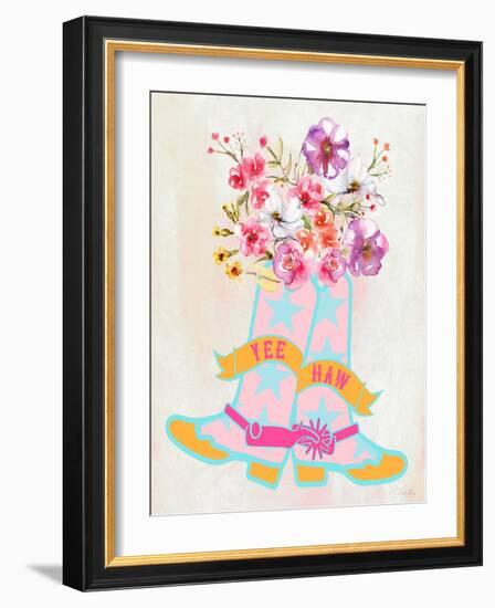 Giddyap Cowgirl II-Stella Chang-Framed Art Print