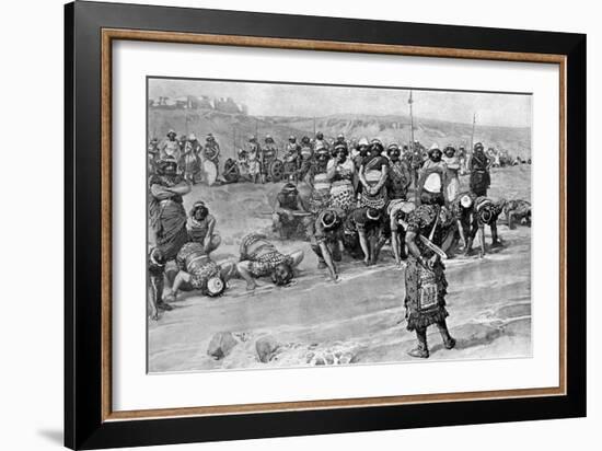 Gideon chooses the three hundred by Tissot - Bible-James Jacques Joseph Tissot-Framed Giclee Print