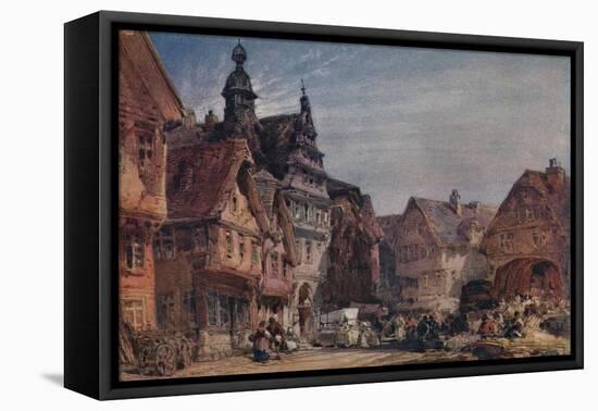 'Giessen on the Lahn', c1874-William Callow-Framed Premier Image Canvas