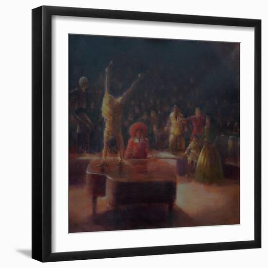 Giffords Circus 2-Lincoln Seligman-Framed Giclee Print