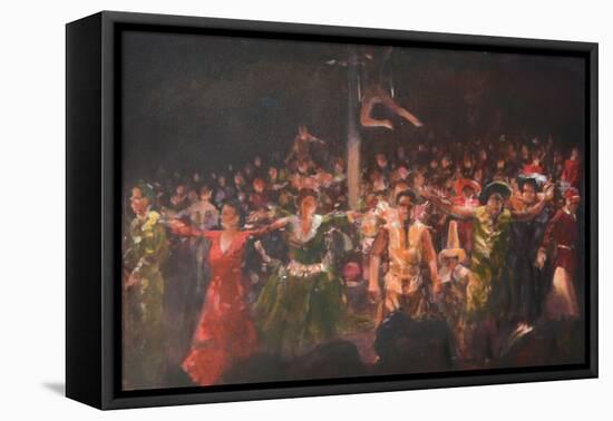 Giffords Circus 4-Lincoln Seligman-Framed Premier Image Canvas