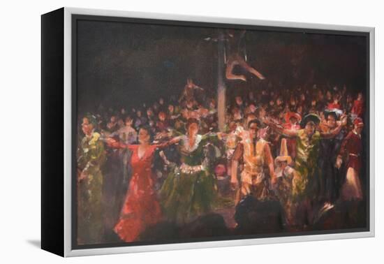 Giffords Circus 4-Lincoln Seligman-Framed Premier Image Canvas