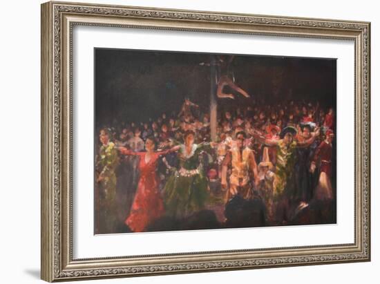 Giffords Circus 4-Lincoln Seligman-Framed Giclee Print