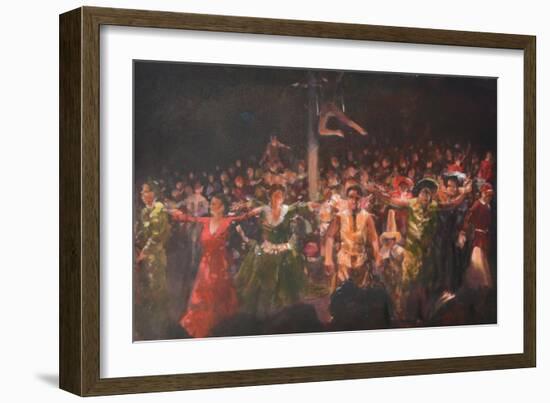 Giffords Circus 4-Lincoln Seligman-Framed Giclee Print