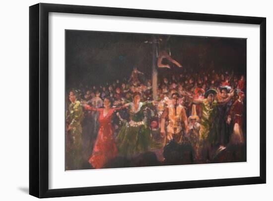 Giffords Circus 4-Lincoln Seligman-Framed Giclee Print