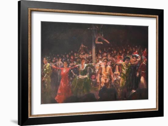 Giffords Circus 4-Lincoln Seligman-Framed Giclee Print