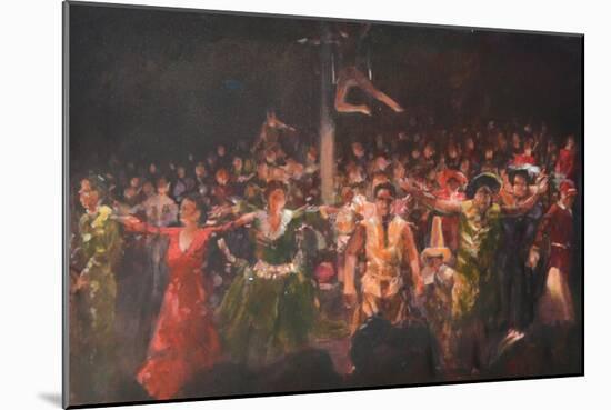 Giffords Circus 4-Lincoln Seligman-Mounted Giclee Print