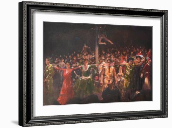 Giffords Circus 4-Lincoln Seligman-Framed Giclee Print