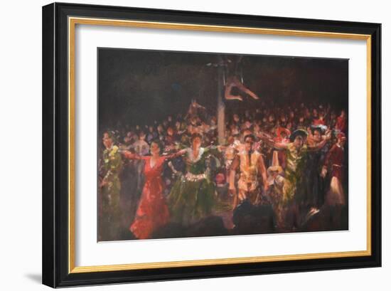 Giffords Circus 4-Lincoln Seligman-Framed Giclee Print