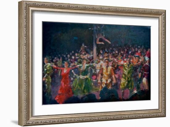 Giffords Circus-Lincoln Seligman-Framed Giclee Print