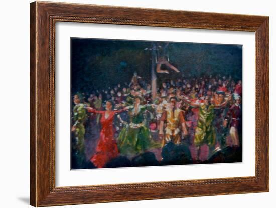 Giffords Circus-Lincoln Seligman-Framed Giclee Print