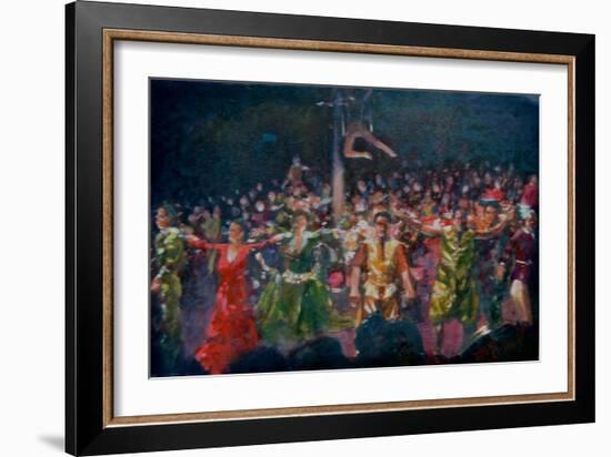 Giffords Circus-Lincoln Seligman-Framed Giclee Print