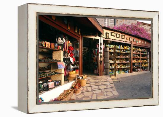 Gift and Craft Shop, Masca, Tenerife, Canary Islands, 2007-Peter Thompson-Framed Premier Image Canvas