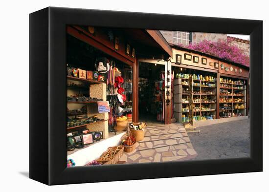 Gift and Craft Shop, Masca, Tenerife, Canary Islands, 2007-Peter Thompson-Framed Premier Image Canvas